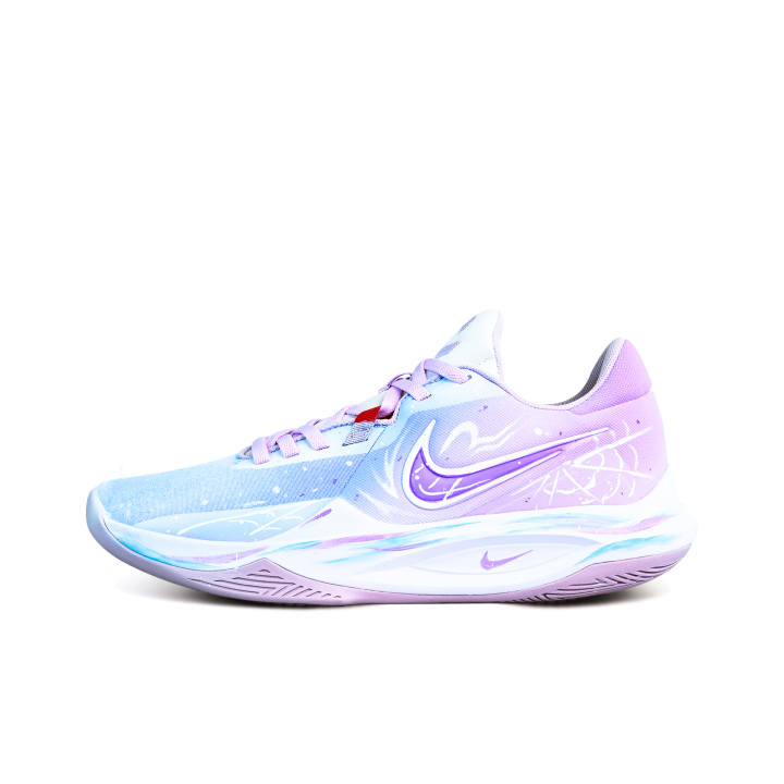 Nike Nike Precision 6 Cushioning Abrasion Resistant Coverage Low top Basketball Shoes Men's