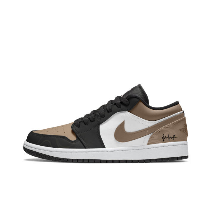 Jordan Jordan Air Jordan 1 Small Mocha Basketball Shoes Women's Brown