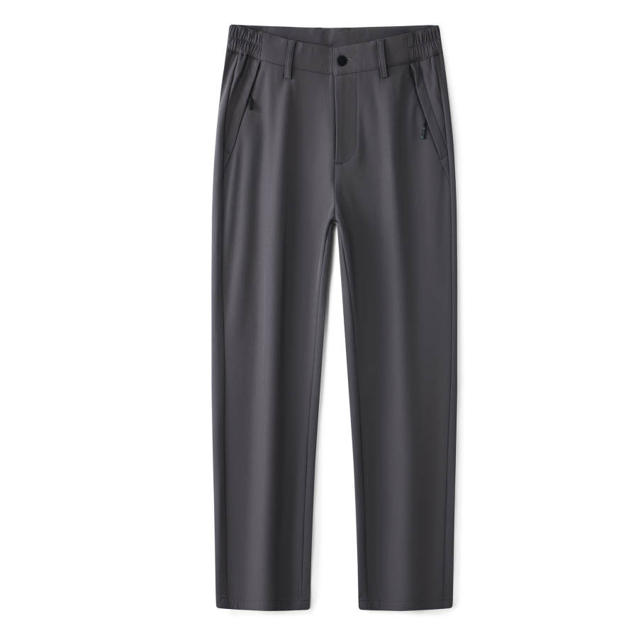 Hodo Casual Pants Men's Moderate Straight Fit Pants