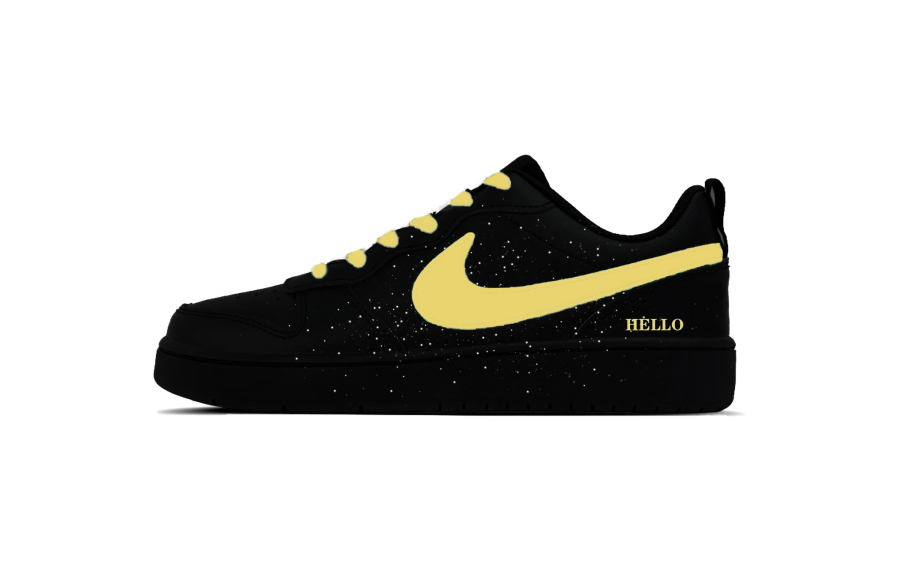 Nike Nike Court Borough Sweet And Comfortable, Versatile Synthetic Leather Low top Kids' Skateboarding Shoes Teenagers