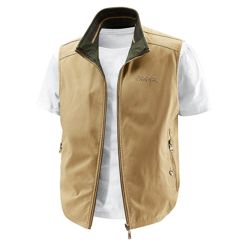 Jeep Jeep Vests Unisex Stand Collar Moderate Other