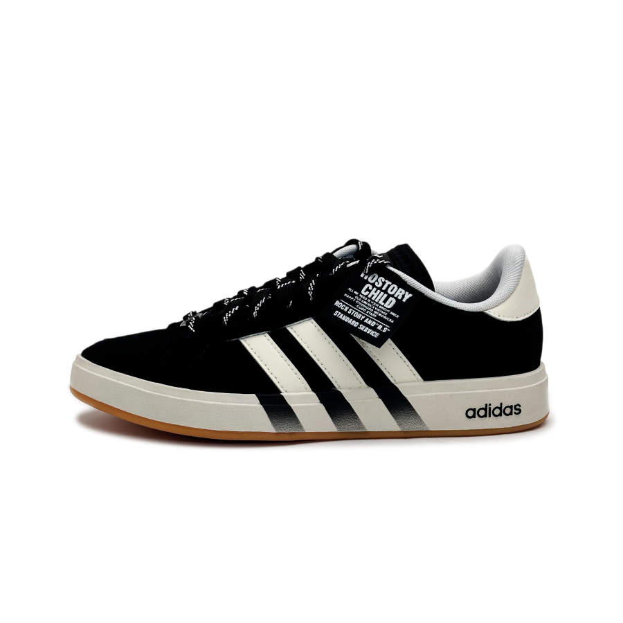 Adidas Adidas Grand Court Base 00s Abrasion Resistant Abrasion Resistant Low top Skateboard Shoes Unisex Black White