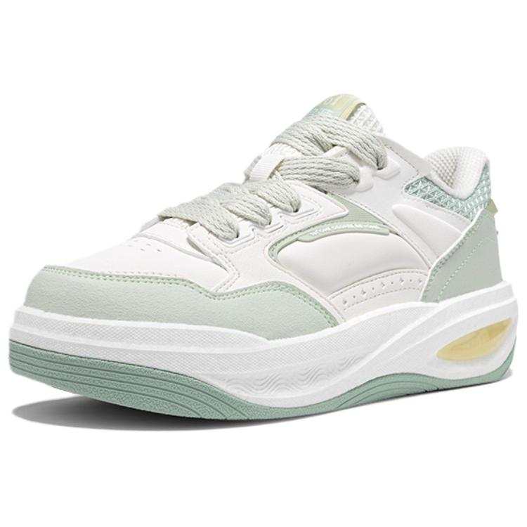 361° Qiyuan 2.0 Low top Skateboard Shoes Women's White Green
