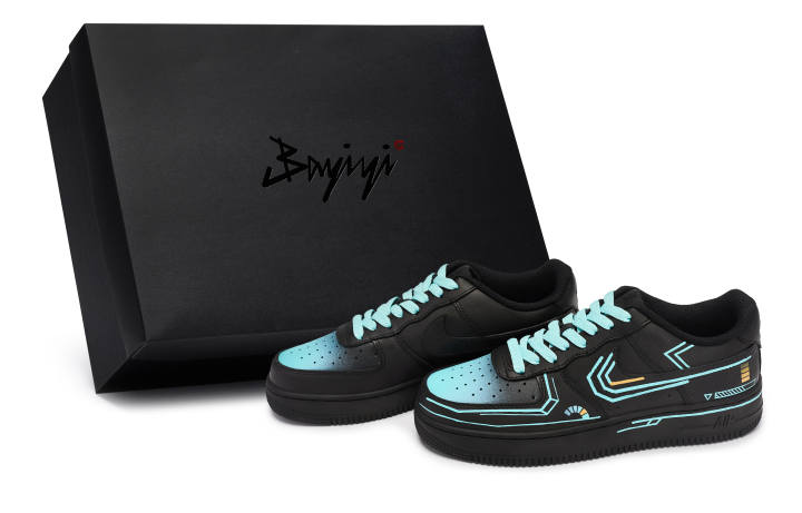 Nike Nike Air Force 1 07 811 Manufacturing, Cyberpunk, Special Shoe Box Slip Resistant Slip Resistant Low top