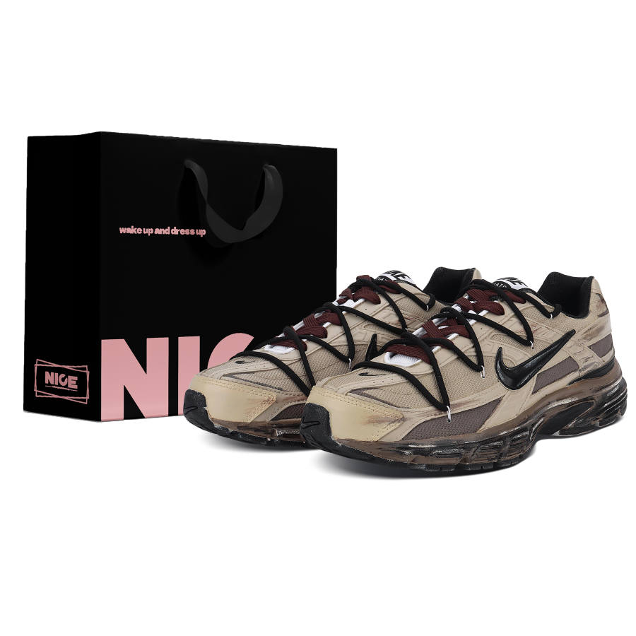 Nike Nike Initiator Cushioning Breathable Low top Casual City Commuting Running Shoes Unisex Brown