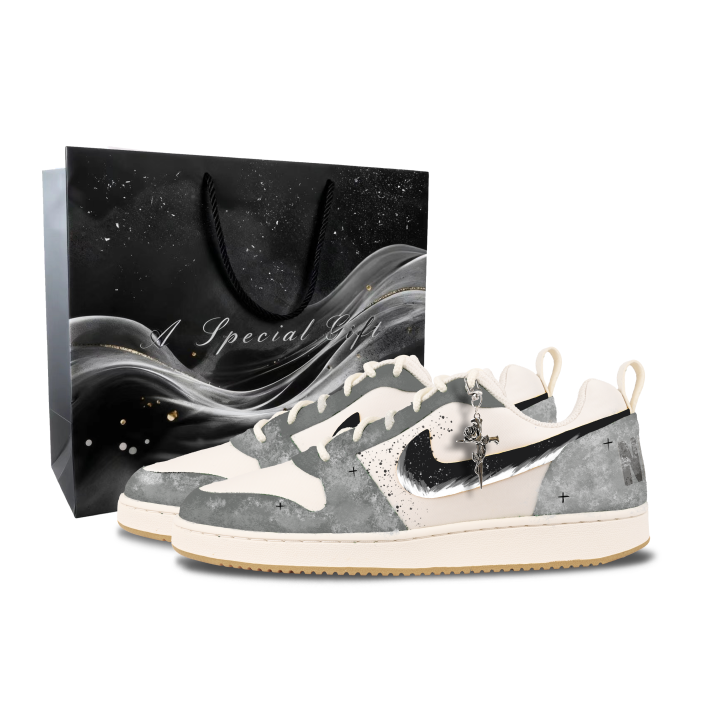 Nike Nike Court Borough Ancient Sites Slip Resistant Abrasion Resistant Slip Resistant Abrasion Resistant Low top