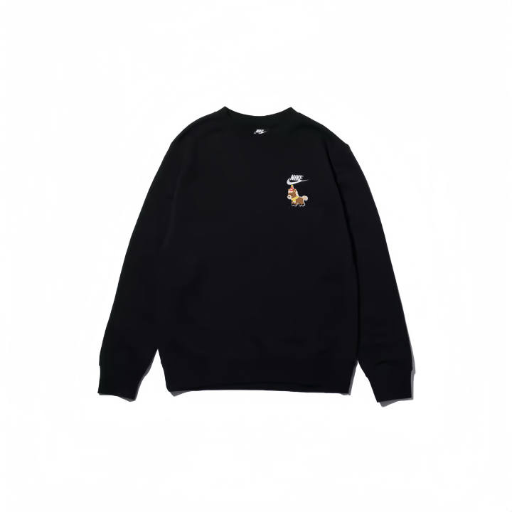 Nike Nike Sweatshirts Unisex Black Crew Neck Moderate Regular