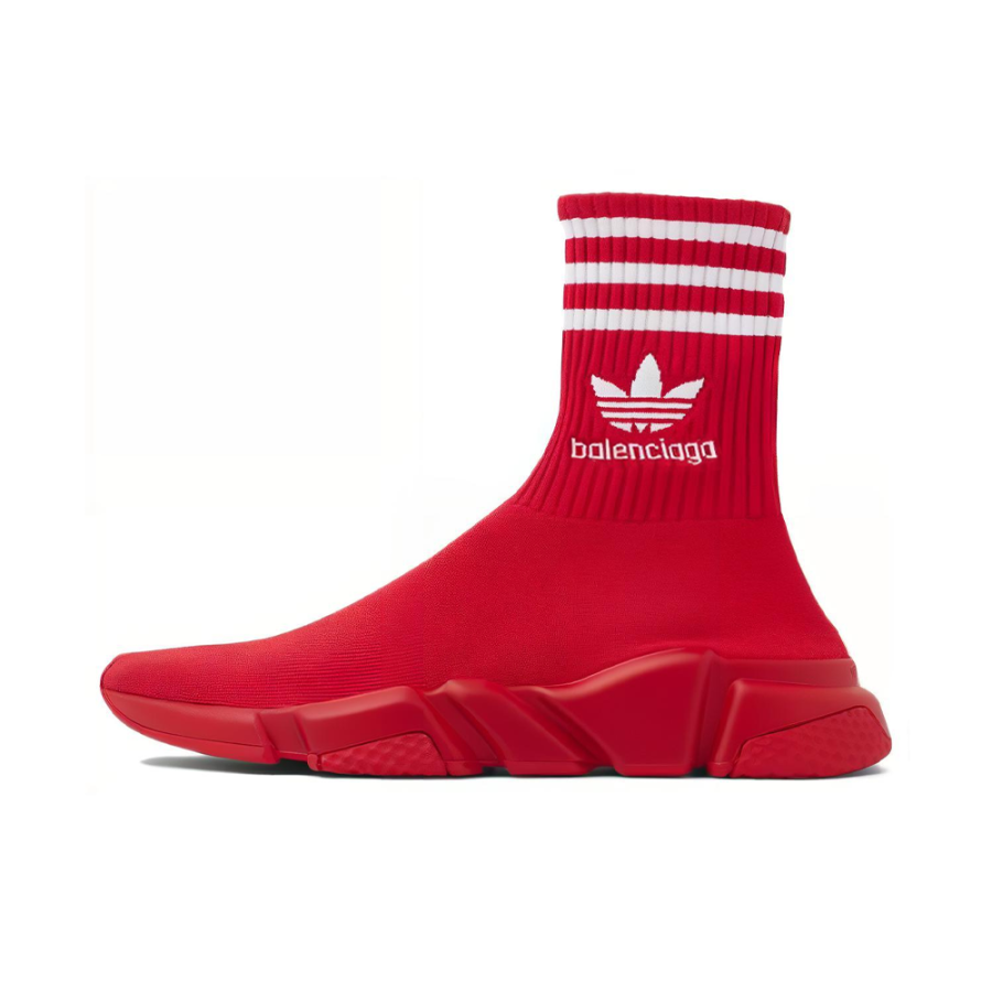 Balenciaga X Adidas Speed Trainer Red White
