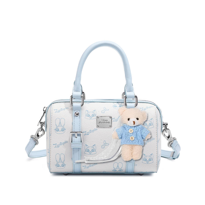 Disney Zootopia PU, Textile Mixture Handbag Regular Women's Multicolor