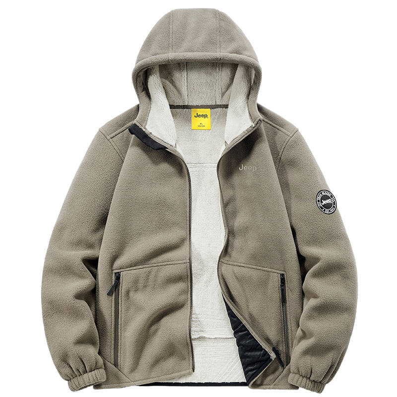 Jeep Jackets Unisex Hooded Fleece Lined Other