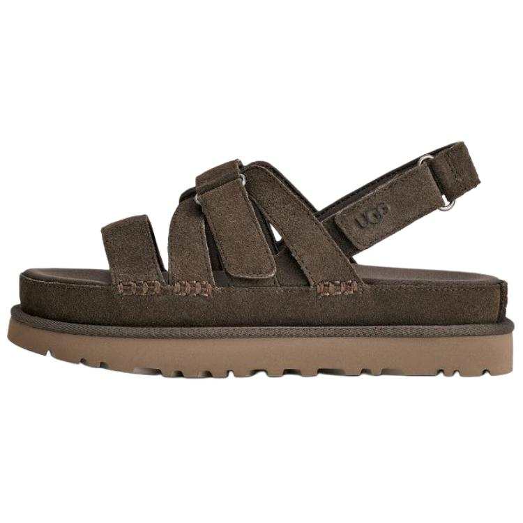 UGG Golden Family One Strap Sandals Women's Smoke Gray
