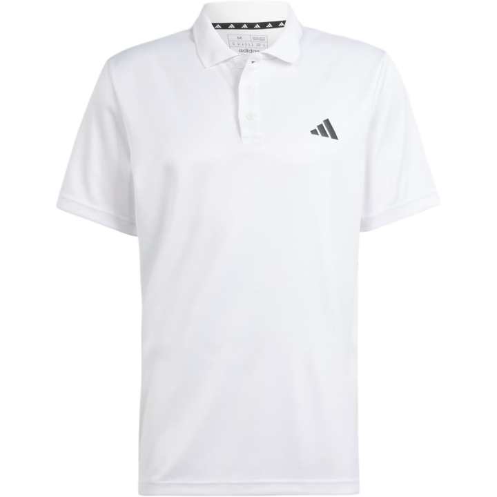 Adidas Adidas Polo Shirts Men's White Moderate Straight Fit