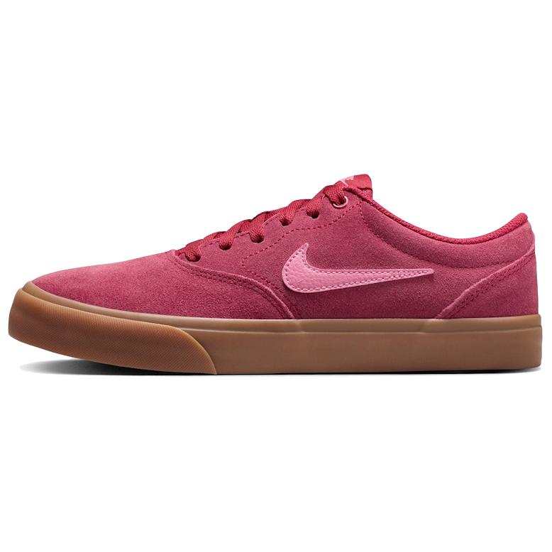 Nike Nike Charge Skateboard Shoes Women's Berry Red Pink