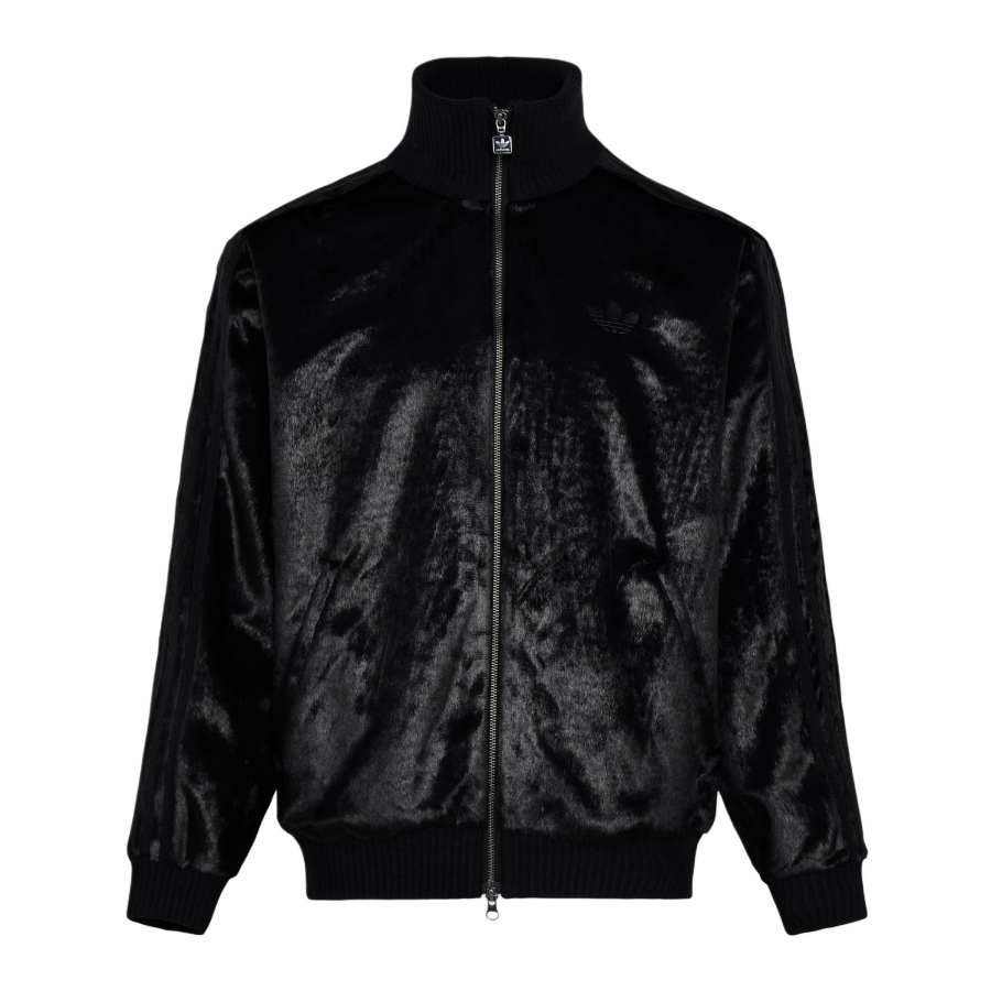 Adidas Originals TRACK TOP FUR Velvet feel Coat Unisex