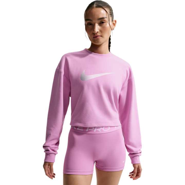 Nike Nike Pro Women's Dri-FIT Crew-Neck French Terry Top