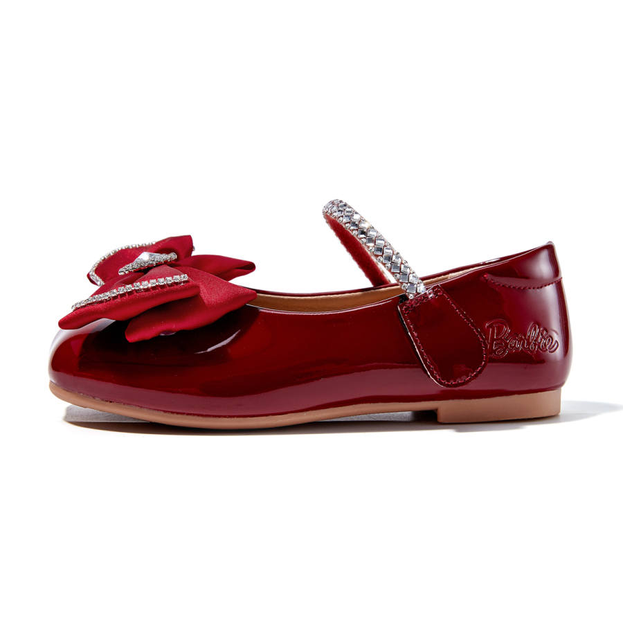 Barbie Slip Resistant Slip Resistant Low top Kids' Leather Shoes