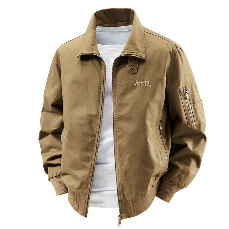 Jeep Jeep Jackets Unisex Lapel Moderate Workwear