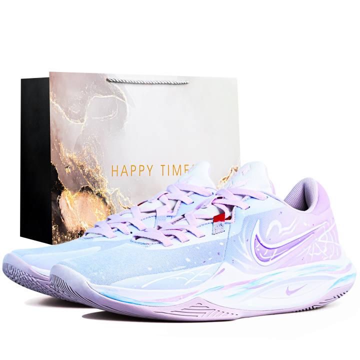 Nike Nike Precision 6 Cushioning Abrasion Resistant Coverage Low top Basketball Shoes Men's
