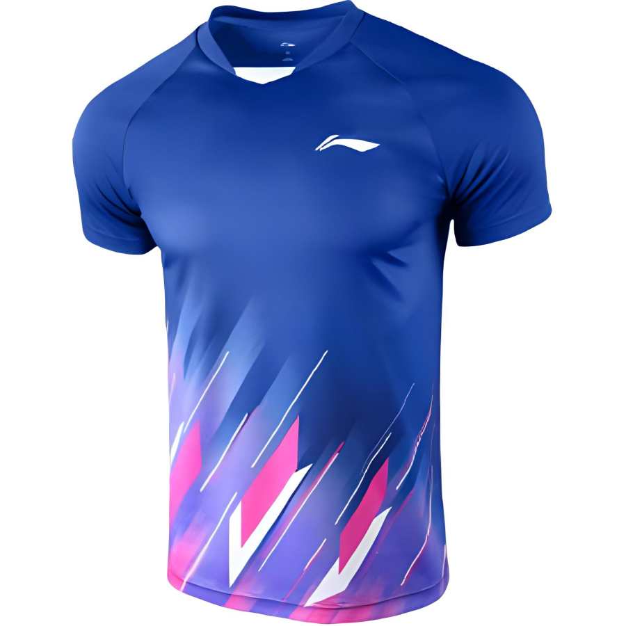 Li-Ning Li Ning Badminton Jersey Men's Dark Royal Blue