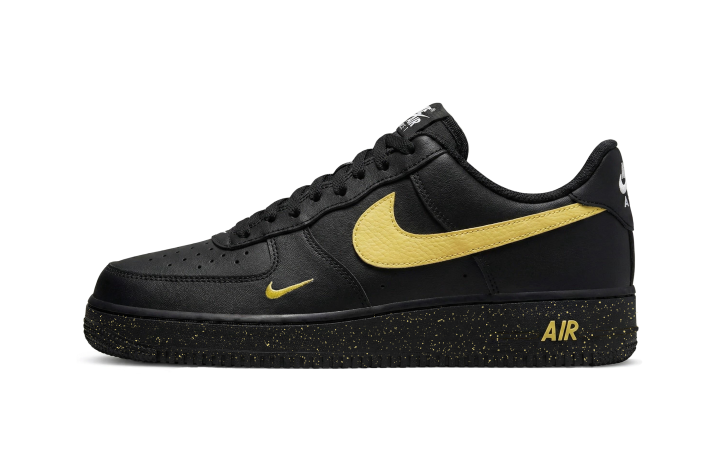 Nike Nike Air Force 1 Lv8 Bumblebee Leather Cushioning Abrasion Resistant Slip Resistant Low top Skateboard Shoes Men's