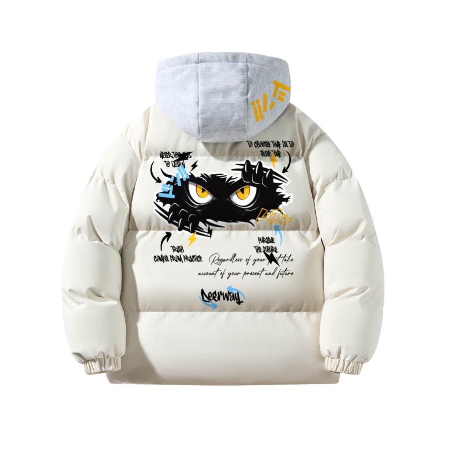 DEERWAY DEERWAY Puffer Jackets Unisex Hooded Thickened