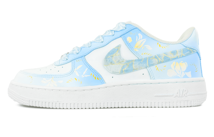Nike Nike Air Force 1 LE Slip Resistant Cushioning Abrasion Resistant Kids' Skateboarding Shoes Unisex