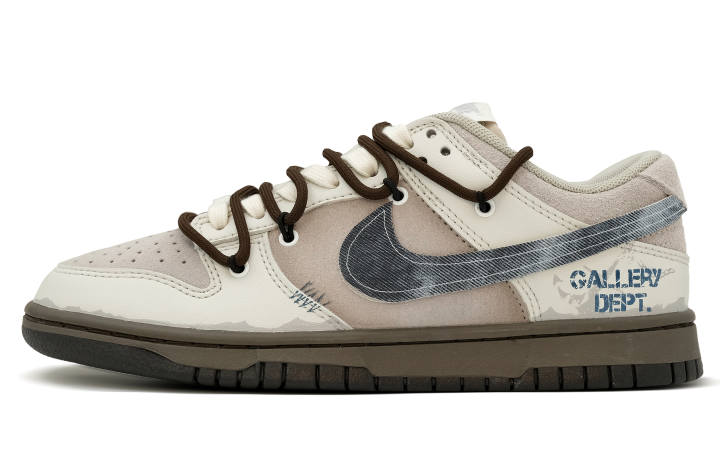 Nike Nike Dunk Low top Skateboard Shoes Unisex Taupe