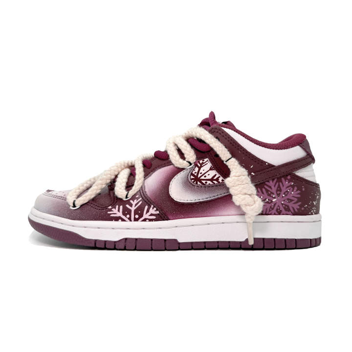 Nike Nike Dunk REDTRO Low top Skateboard Shoes Men's Red