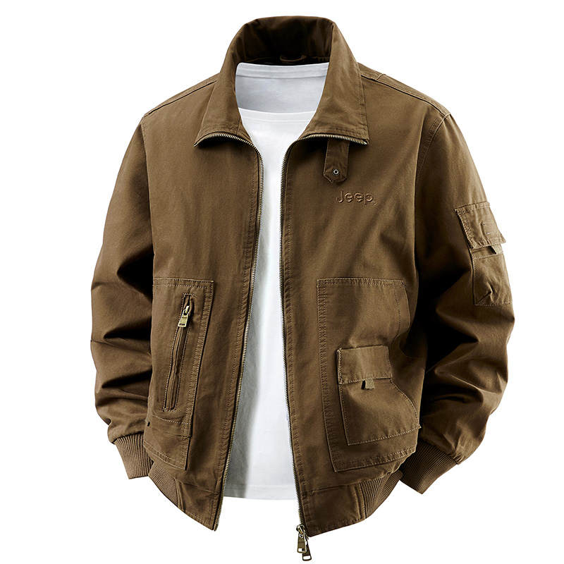Jeep Jeep Jackets Unisex Lapel Moderate Workwear