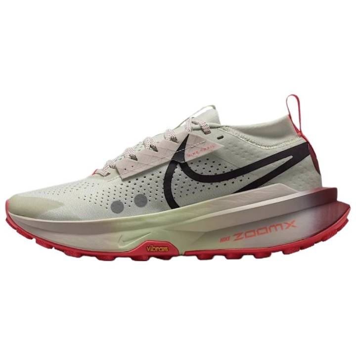 Nike Nike Zegama 2 Trail Running Shoes Women's Light Gray Green Red