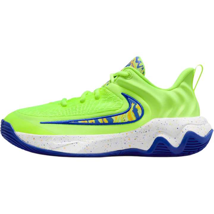 Nike Nike Giannis Immortality 4 Fabric Low top Basketball Shoes Neon Green Yellow Unisex