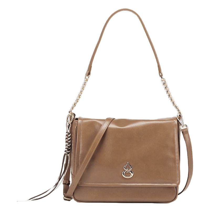 YEARCON Synthetic Leather Crossbody Bags Women's Light Brown