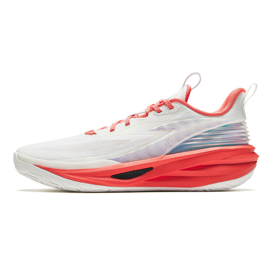 Anta Chasing Light Basketball Shoes Men's White Red
