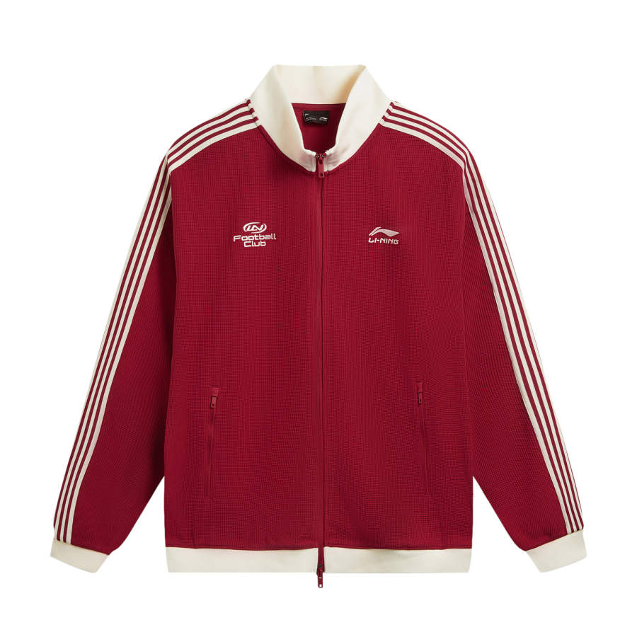 Li-Ning Li Ning Sports Life Collection Jacket Unisex Dark Berry Red
