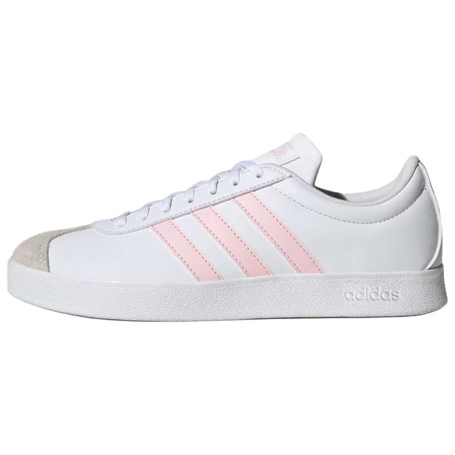 Adidas Adidas VL Court Base German Army Trainers Women's White Pink