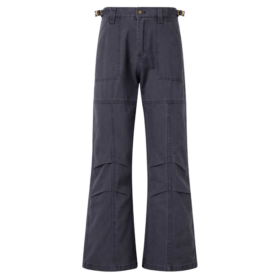 Jeep Jeans Unisex P755MWNZ75 Gray Moderate Overalls