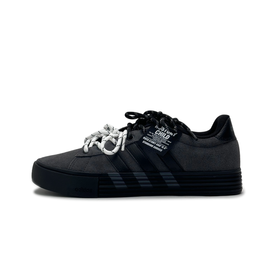 Adidas Adidas Daily 4.0 Compact Abrasion Resistant Abrasion Resistant Low top Skateboard Shoes Unisex Black