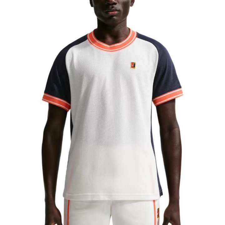 Nike NikeCourt Heritage Men's Short-Sleeve Tennis Top