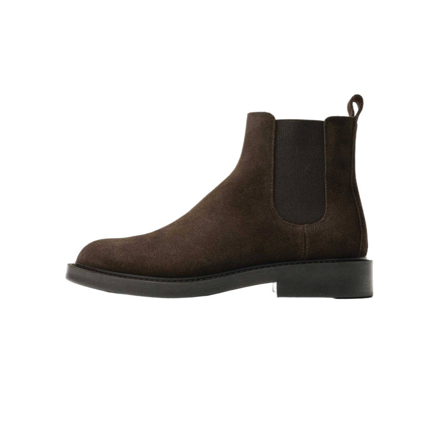 ZARA Crew Chelsea Boots Men's Brown