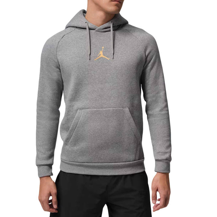 Jordan Jordan Sweatshirts Men's Carbon Gray Hooded Moderate Regular