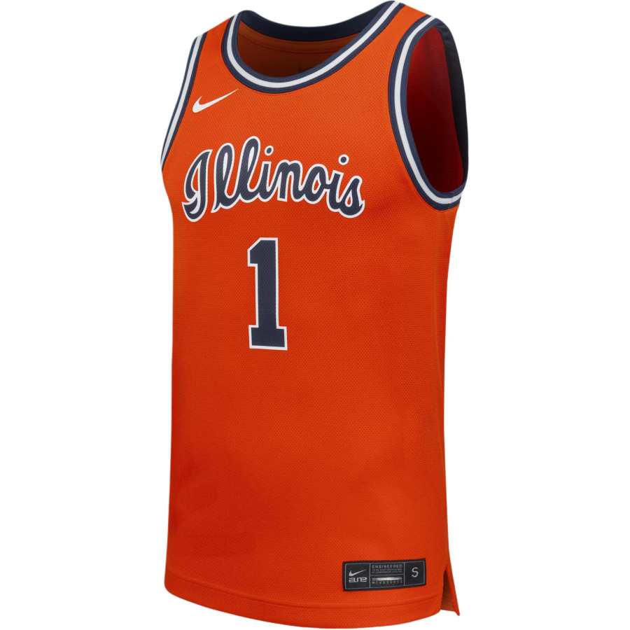 Nike Nike Illinois Fighting Men's Basketball Nike College Replica Jersey