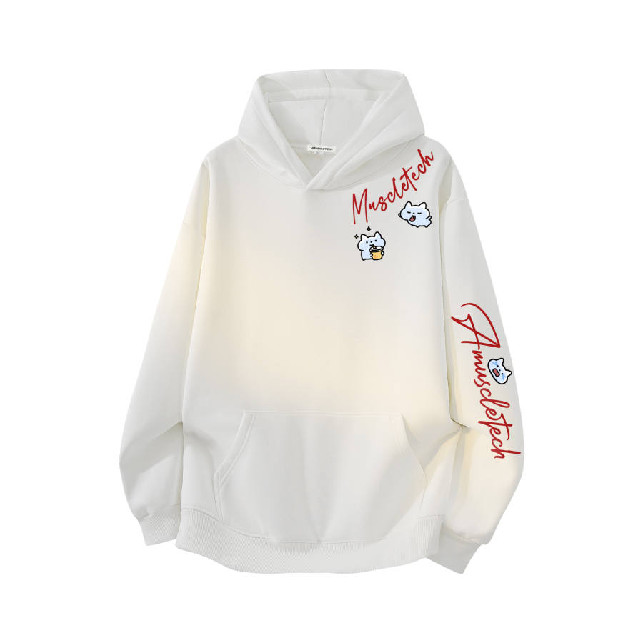 MUSCLETECH MUSCLETECH Sweatshirts Unisex Hooded Moderate Regular