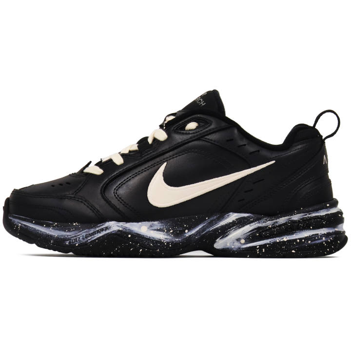 Nike Nike Air Monarch 4 Slip Resistant Low top Chunky Sneakers Unisex Black