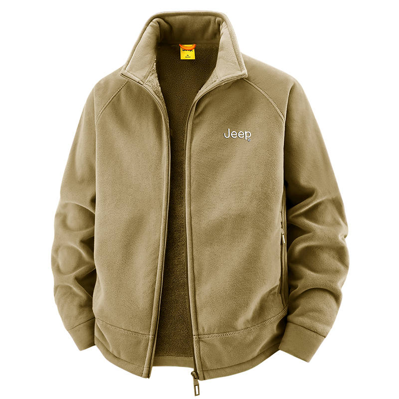 Jeep Jackets Unisex Stand Collar Fleece Lined Other