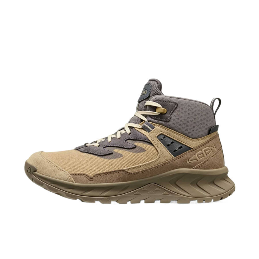 Keen HIGHTRAIL Mesh, Leather Waterproof And Breathable Height Increasing Rebound Grip Mid top