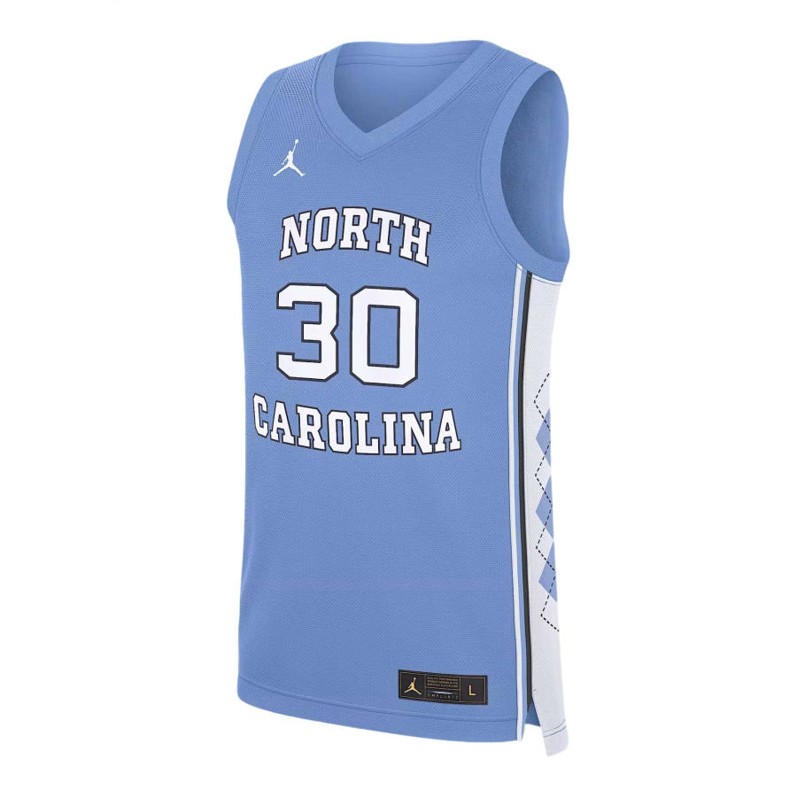 Jordan Jordan North Carolina Replica Men's Jordan Brand College Basketball Jersey