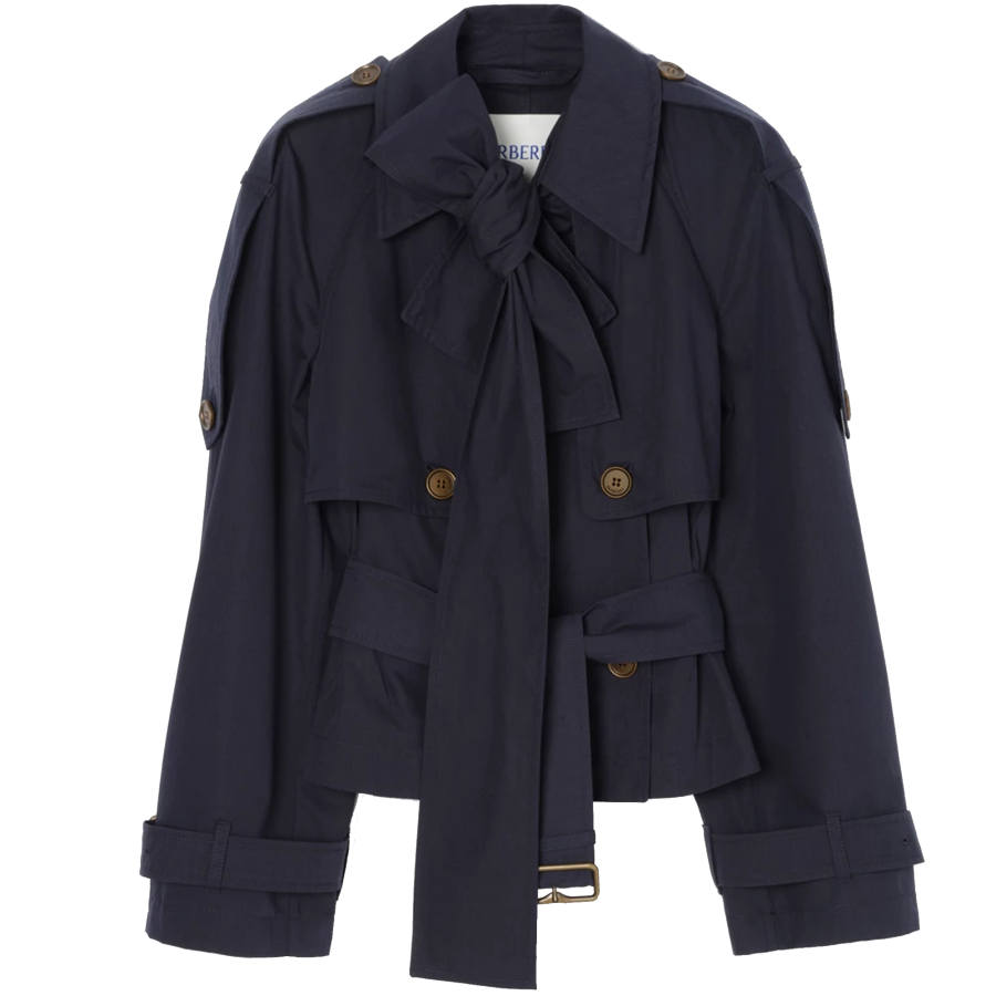Burberry Short Trerose Trench Coat