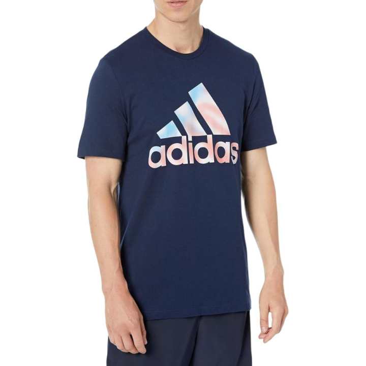Adidas Adidas T Shirts Men's Navy Crew Neck