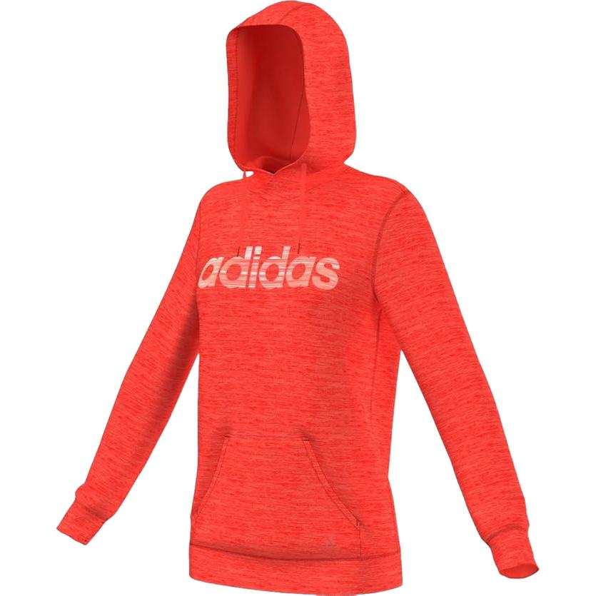 Adidas Adidas TEAM Sweatshirts Women's Orange Hooded Moderate