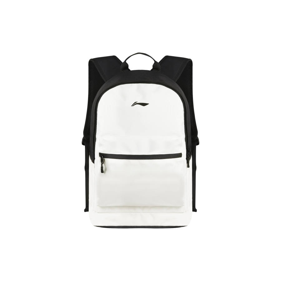 Li-Ning Li Ning Polyester Backpack Unisex Ecru